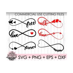 infinity circle svg / infinity symbol vector / family infinity svg / love infinitysvg / svg files for silhouette cameo o