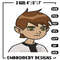 Ben Tennyson embroidery design, Benten embroidery, cartoon design, embroidery file, logo shirt, Digital download..jpg