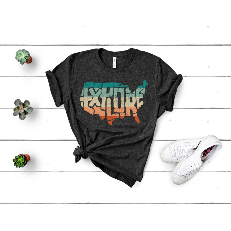 Explore America Shirt,USA Maps Shirt,Visit United States Of America,USA Shirt,Explore America,States Shirt,Land Of Freedom Shirt,Gift Tshirt.jpg