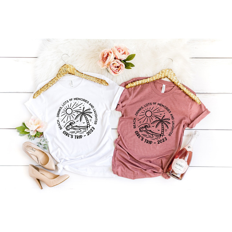 Girls Trip 2023 Shirt,Girls Vacay Shirt,Custom Matching Girls Trip Shirt,Personalize Vacation Shirt,Besties Vacation Shirt,Vacay Mode On Tee.jpg