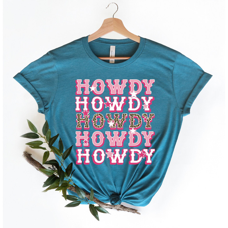 Howdy Leopard Print Shirt,Howdy gift for Women, Country Shirt, Nashville Shirt, Western Shirt, Cowgirl Shirt,Funny Southern Shirt,Boho Shirt.jpg