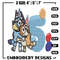 Bluey Bingo 5th Birthday Embroidery, Bluey Cartoon Embroidery, Disney Embroidery, Embroidery File, digital download..jpg