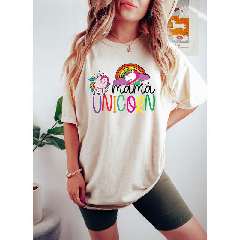 Mama Unicorn Shirt, Mamacorn Shirt, Funny Mom Tee, Cool Mother's Day Shirt, Gift For Mom, Retro Comfort Mama Shirt, Mother's Day Outfit Gift.jpg