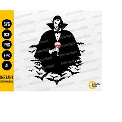 dracula svg | vampire bats svg | halloween party decor t-shirt | cricut cut files silhouette printable clipart vector di