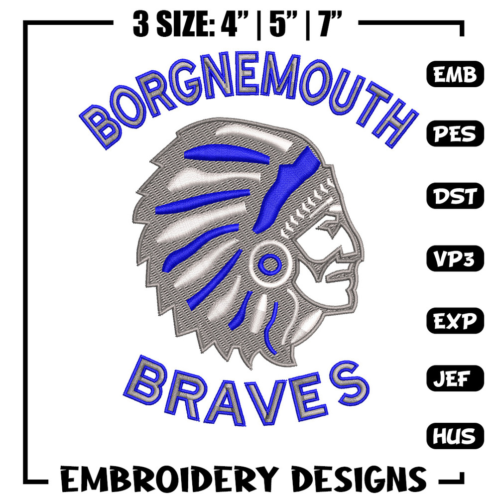 Braves man embroidery design, Braves embroidery, Embroidery file, Embroidery shirt, Emb design, Digital download.jpg