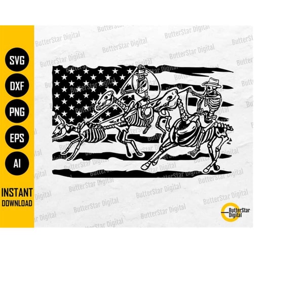 Team Roping Tapestry Team Roping Decals