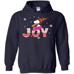snoopy christmas joy peanuts hoodie