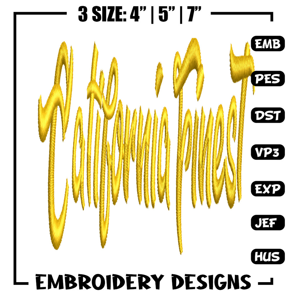 California Finest embroidery design, California Finest embroidery, logo design, embroidery file, Digital download..jpg