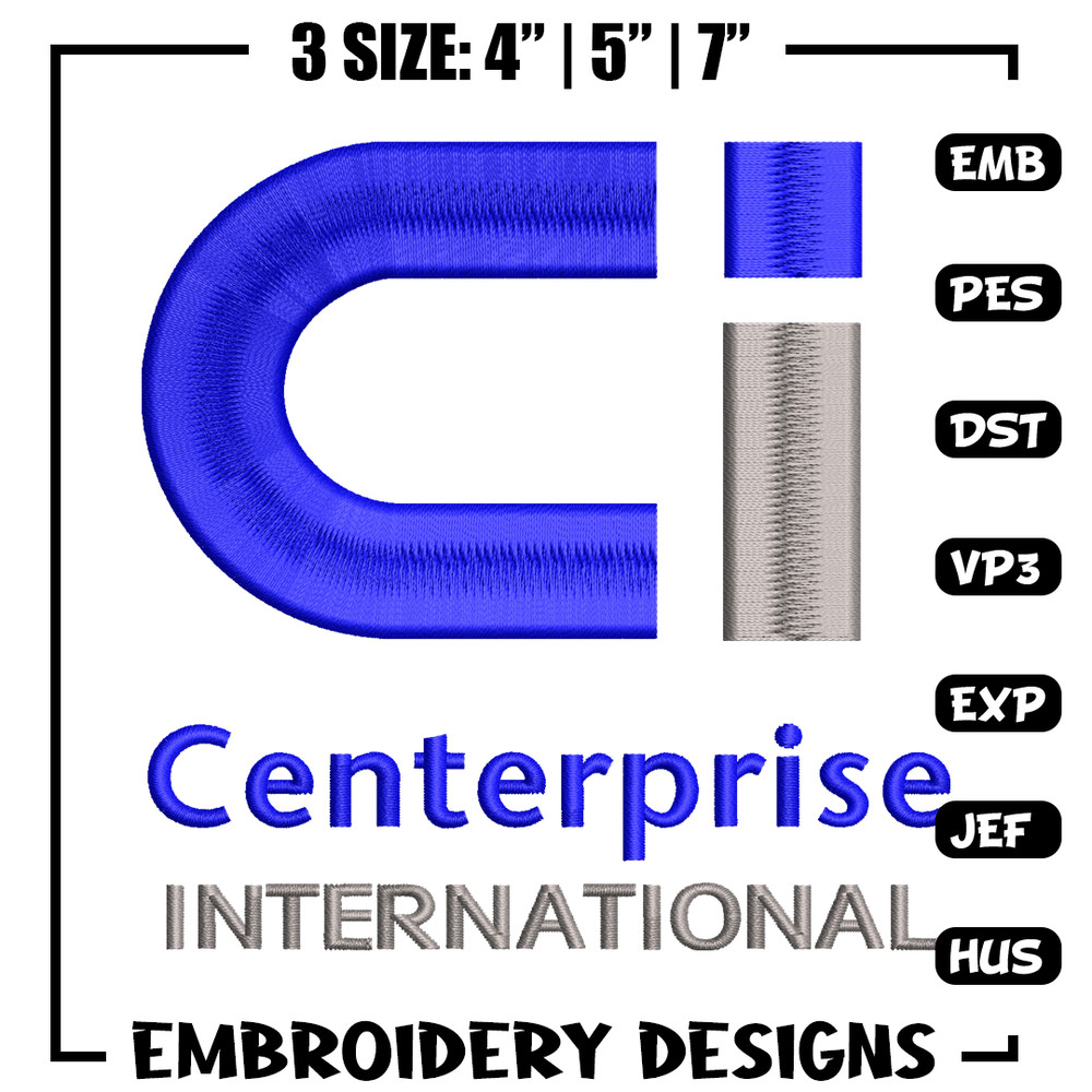 Centerprise International embroidery design, logo embroidery, embroidery file, logo design, logo shirt, Digital download.jpg