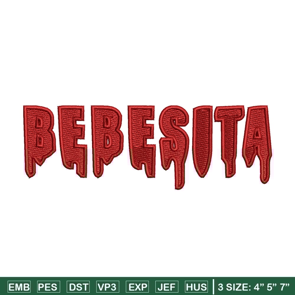 Bebesita embroidery design, Logo embroidery, Embroidery file, Embroidery shirt, Emb design, Digital download.jpg