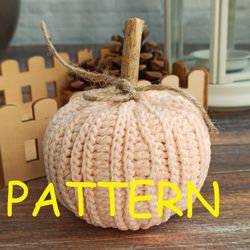 Pumpkin crochet pattern PDF Thanksgiving crochet pumpkin pattern Halloween pumpkin crochet pattern
