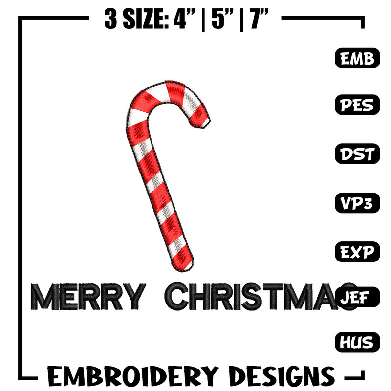 Chrismas candy embroidery design, Chrismas embroidery, Emb design, Embroidery shirt, Embroidery file, Digital download.jpg