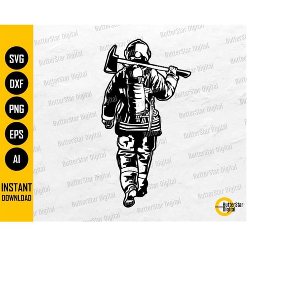 Firefighting Svg Firefighter SVG | Fireman SVG | Rescue 911 SVG | Firefightin | Inspire ...