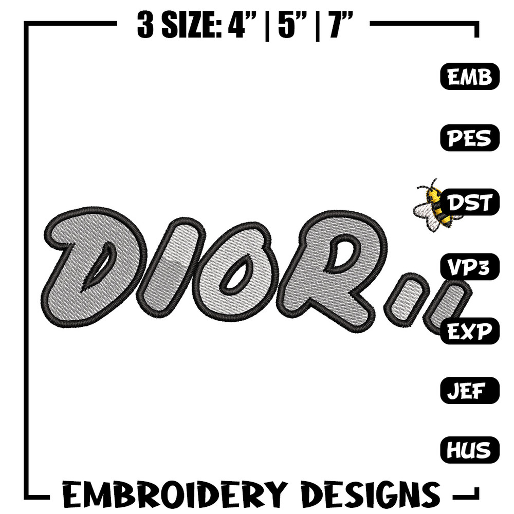 Dior design embroidery design, Dior embroidery, Embroidery file, Embroidery shirt, Emb design, Digital download.jpg