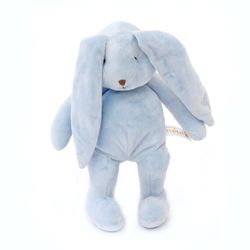 Plush Bunny Baby blue 28 cm,A soft toy for sleeping newborns,Toy for baby,Stuffed Bunny Toy,Huggable Bunny Toy