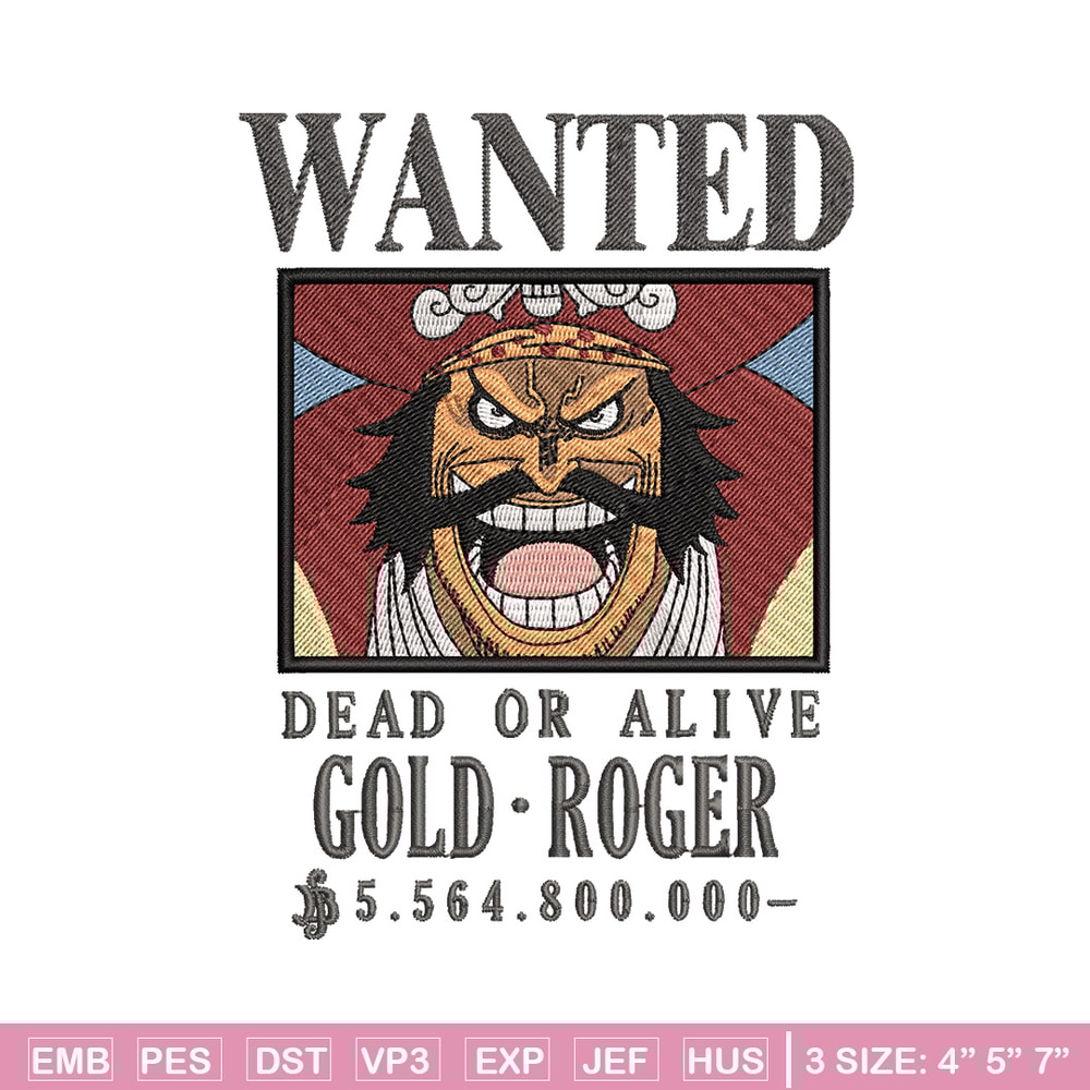Bounty roger embroidery design, One piece embroidery, Anime design, Embroidery shirt, Embroidery file,Digital download.zip.jpg