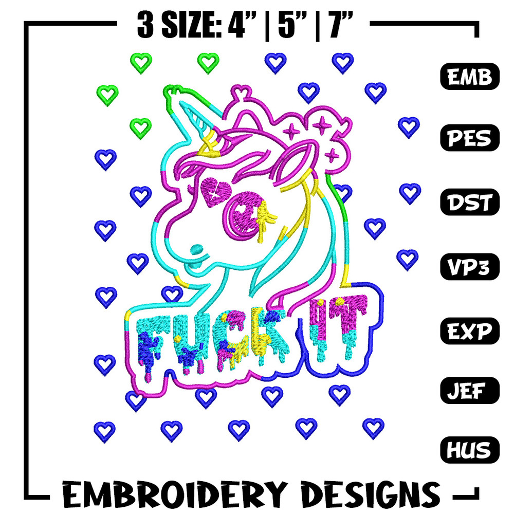 Fuck it embroidery design, Logo embroidery, Embroidery file, Embroidery shirt, Emb design, Digital download.jpg