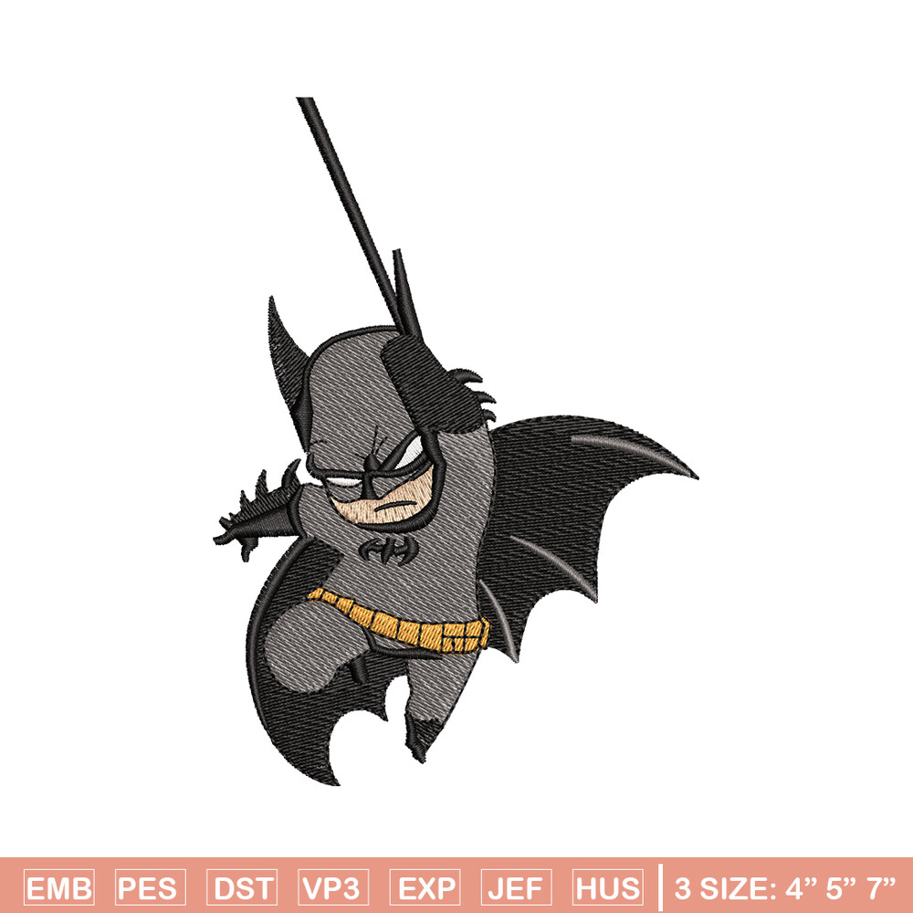 Batman chibi embroidery design, Batman chibi embroidery, logo design, logo shirt, Embroidery shirt, Instant download.jpg