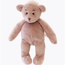 Soft toy comfort teddy bear Baby dusty rose 28 cm,Adorable Bear Stuffed Animal,Child's Bear Toy,Soft Bear Toy