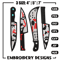 Knifes horror embroidery design, Horror embroidery, Embroidery file,Embroidery shirt, Emb design, Digital download.jpg