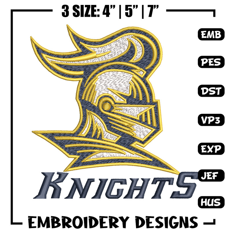 Knights logo embroidery design, Knights embroidery, Embroidery file,Embroidery shirt, Emb design, Digital download.jpg