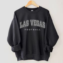 Las Vegas Football Sweatshirt, Unisex Football Crewneck, Gift for Las Vegas Fans, Football Gift Sweatshirt