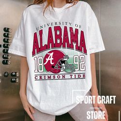 retro university of alabama vintage crewneck t-shirt, alabama sweatshirt
