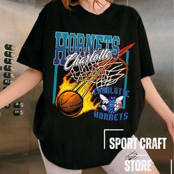 vintage 90s charlotte hornets sweatshirt, nba crewneck sweatshirt, retro hornets hooded,vintage hornets shirt, charlotte