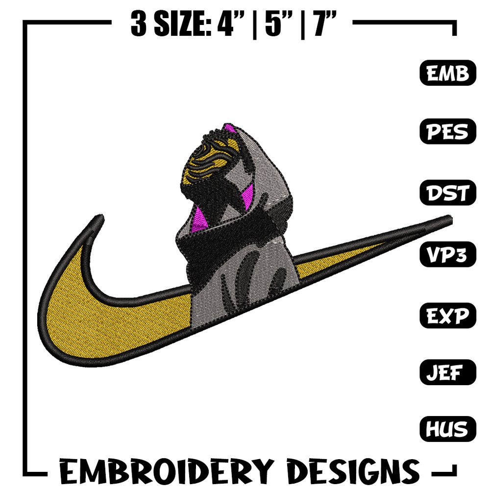 Naruto Obito x Nike embroidery design, Naruto embroidery, Nike design, anime design, anime shirt, Digital download.jpg