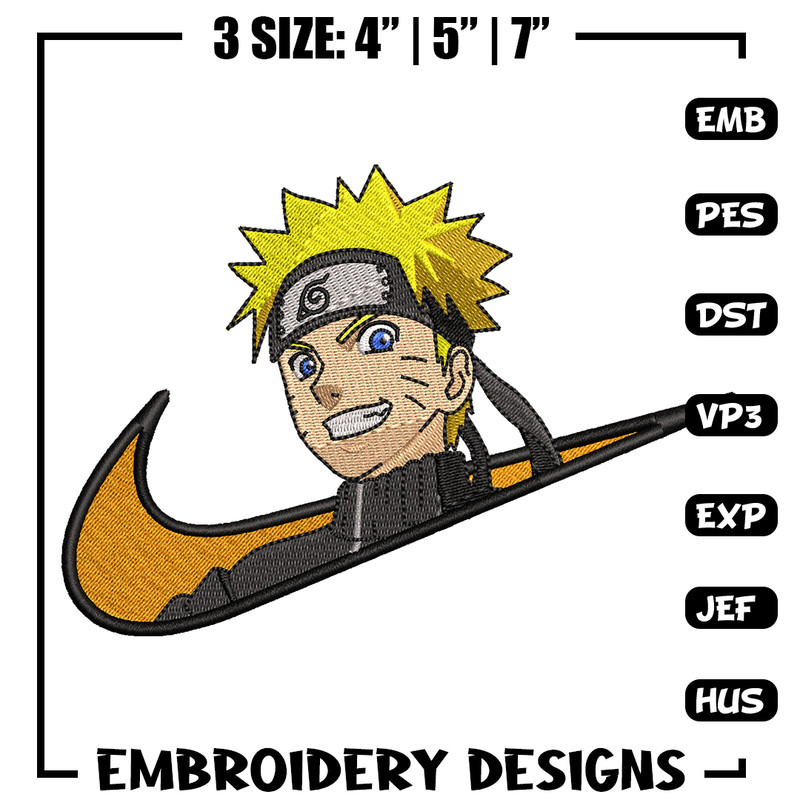 Naruto smile Nike embroidery design, Naruto embroidery, Nike design, anime design, anime shirt, Digital download.jpg