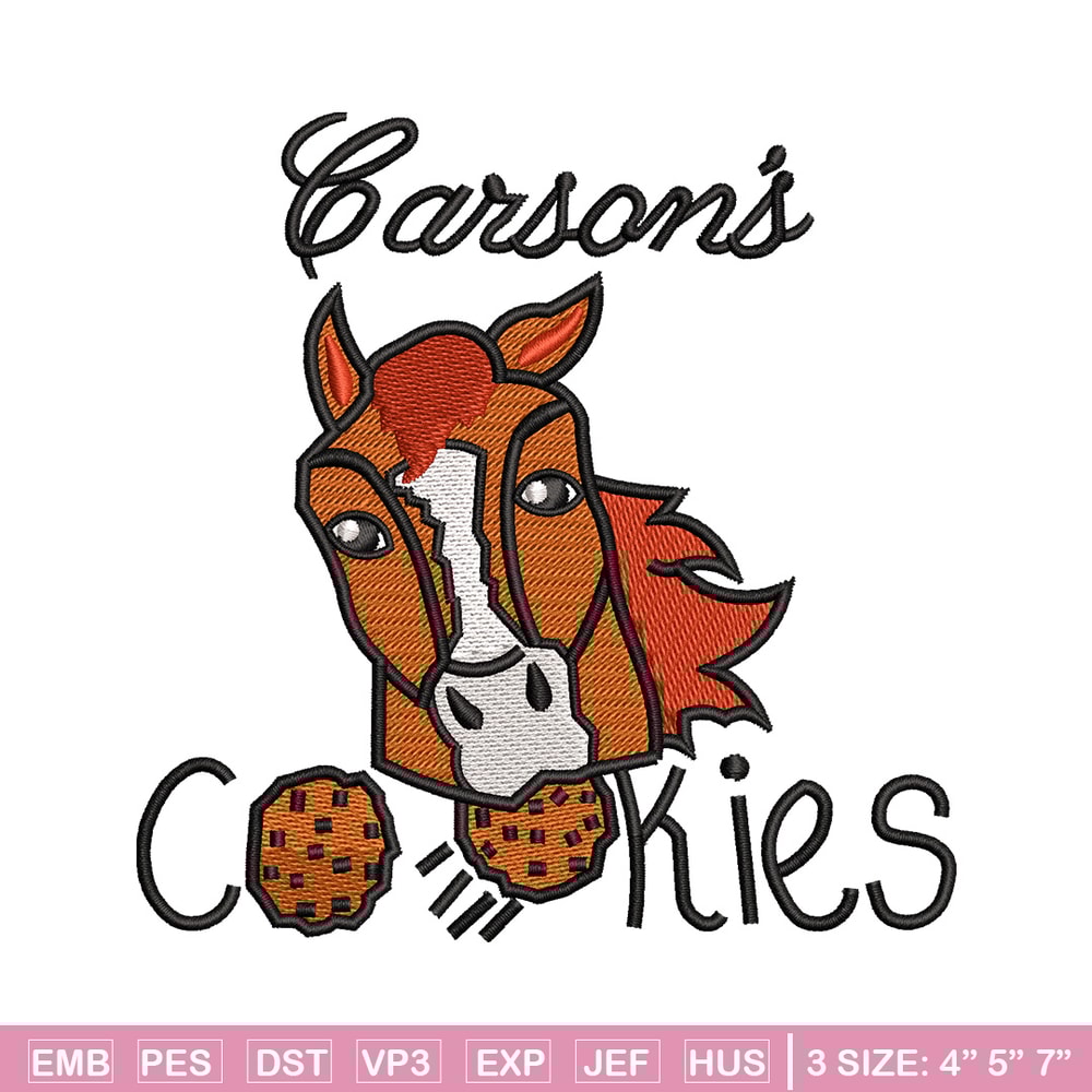 Cookies horse embroidery design, Cookies embroidery, Embroidery file, Embroidery shirt, Emb design, Digital download.jpg