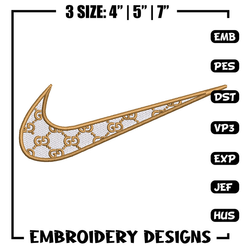 Nike brown embroidery design, Nike embroidery, Nike design, Embroidery shirt, Embroidery file, Digital download.jpg