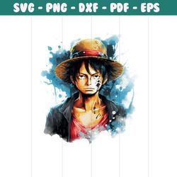 one piece monkey d luffy character png sublimation