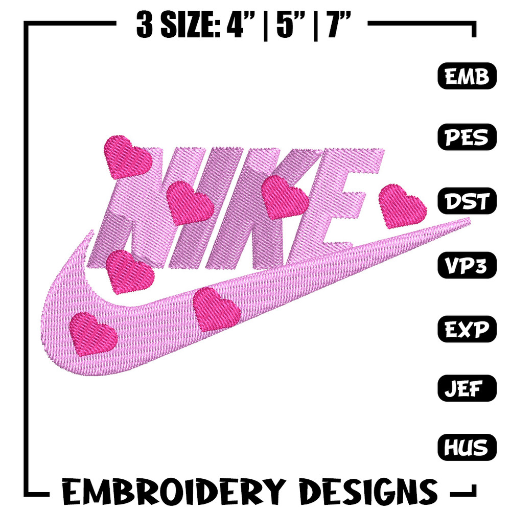 Nike heart embroidery design, Nike embroidery, Nike design, Embroidery shirt, Embroidery file, Digital download.jpg