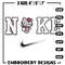 Nike kitty embroidery design, Hello kitty embroidery, Emb design, Embroidery shirt, Embroidery file, Digital download.jpg