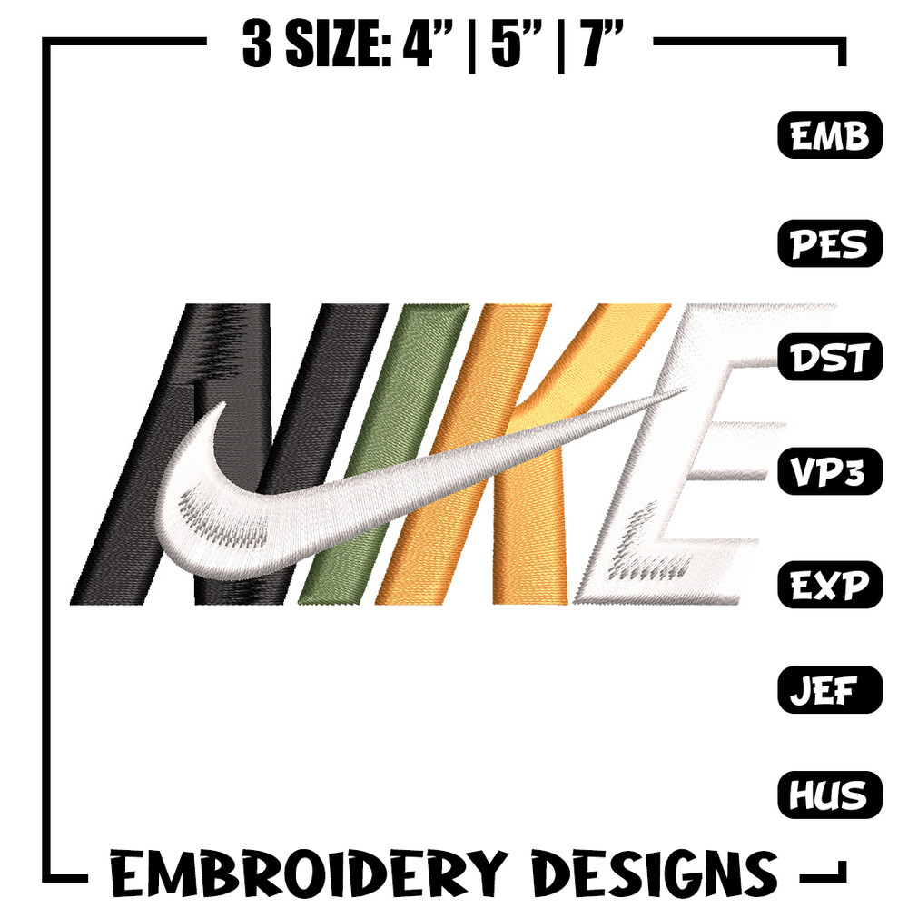 Nike logo design embroidery design, Nike embroidery, Nike design, Embroidery shirt, Embroidery file,Digital download.jpg