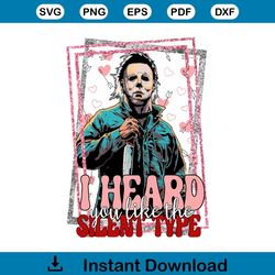 i heard you like the silent type png scary movie png file