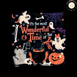 disney its the most wonderful time of the year svg file