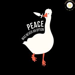 goose astarion peace was never an option svg download