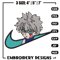 Nike x killua embroidery design, Hxh embroidery, Nike design, Embroidery shirt, Embroidery file,Digital download.jpg
