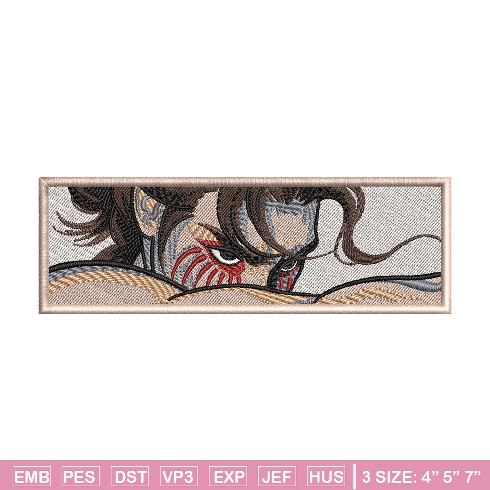 Eren Fallen Angel embroidery design, Aot embroidery, Anime design, Embroidery shirt, Embroidery file, Digital download.jpg