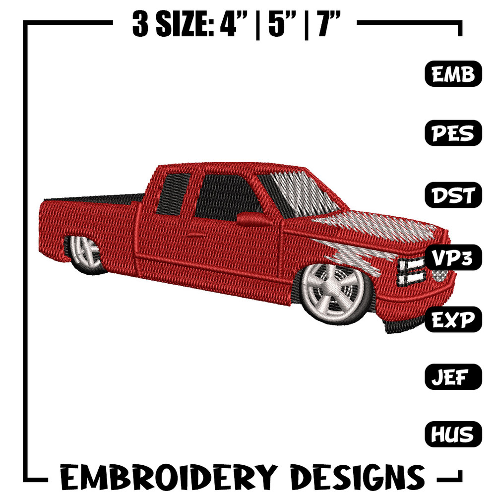 Red car embroidery design, Car embroidery, Emb design, Embroidery shirt, Embroidery file, Digital download.jpg