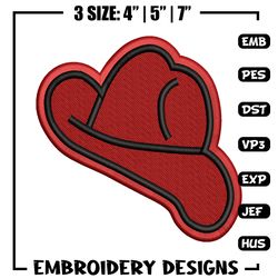 Red Hat embroidery design, Red Hat embroidery, logo design, embroidery file, logo shirt, Digital download.
