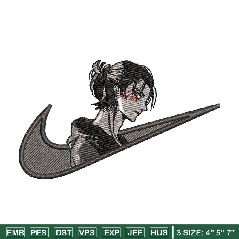 Eren x nike embroidery design, Aot embroidery, Nike design, Embroidery shirt, Embroidery file, Digital download.jpg