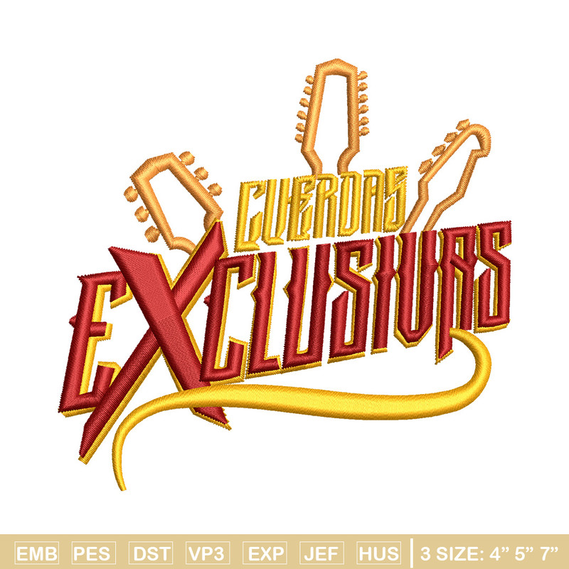 Exclushes embroidery design, Logo embroidery, Embroidery file, Embroidery shirt, Emb design, Digital download.jpg