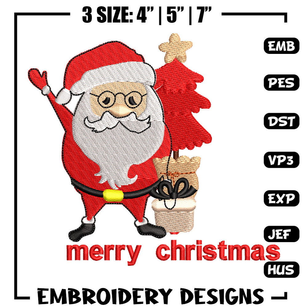 Satan red embroidery design, Chrismas embroidery, Embroidery file, Embroidery shirt, Emb design,Digital download.jpg