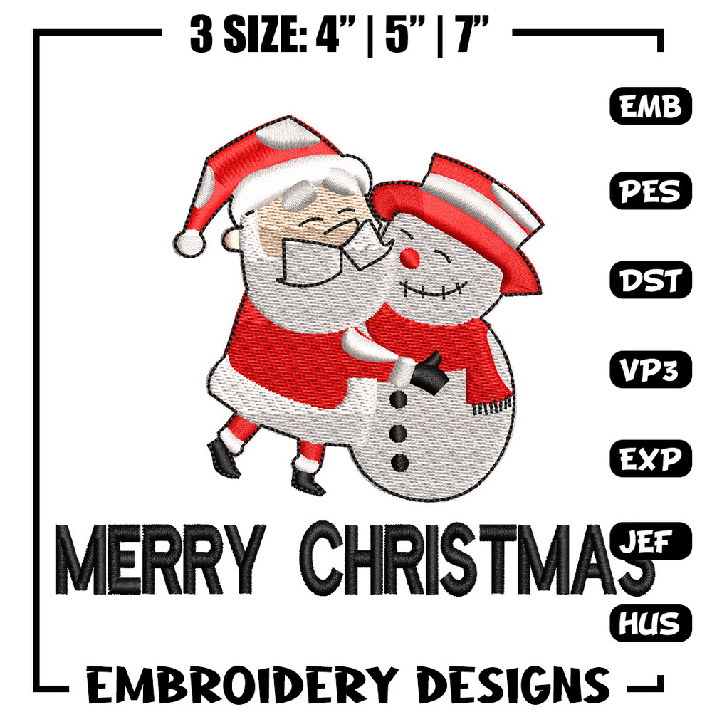 Satan snow man embroidery design, Chrismas embroidery, Emb design, Embroidery shirt, Embroidery file, Digital download.jpg