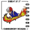 Shoto Todoroki Nike embroidery design, My hero academia embroidery, Nike design, anime design, Digital download.jpg