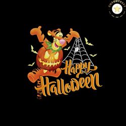 tigger happy halloween png cute disney halloween png file