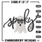 Spooky ghost embroidery design, Spooky embroidery, Emb design, Embroidery shirt, Embroidery file, Digital download.jpg